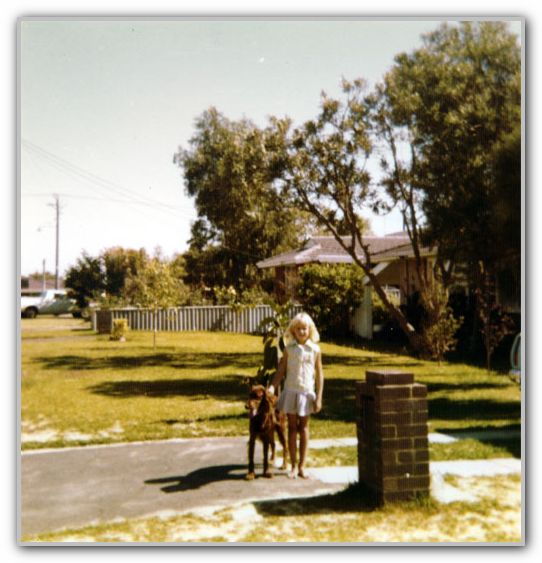 SJ & Pet in Perth circa 1974